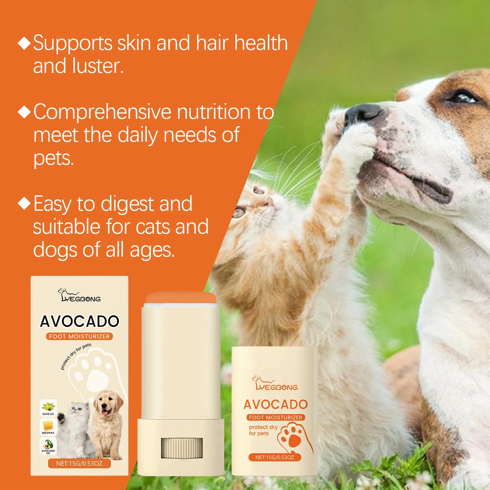 Pet Paw Care Moisturizing Balm