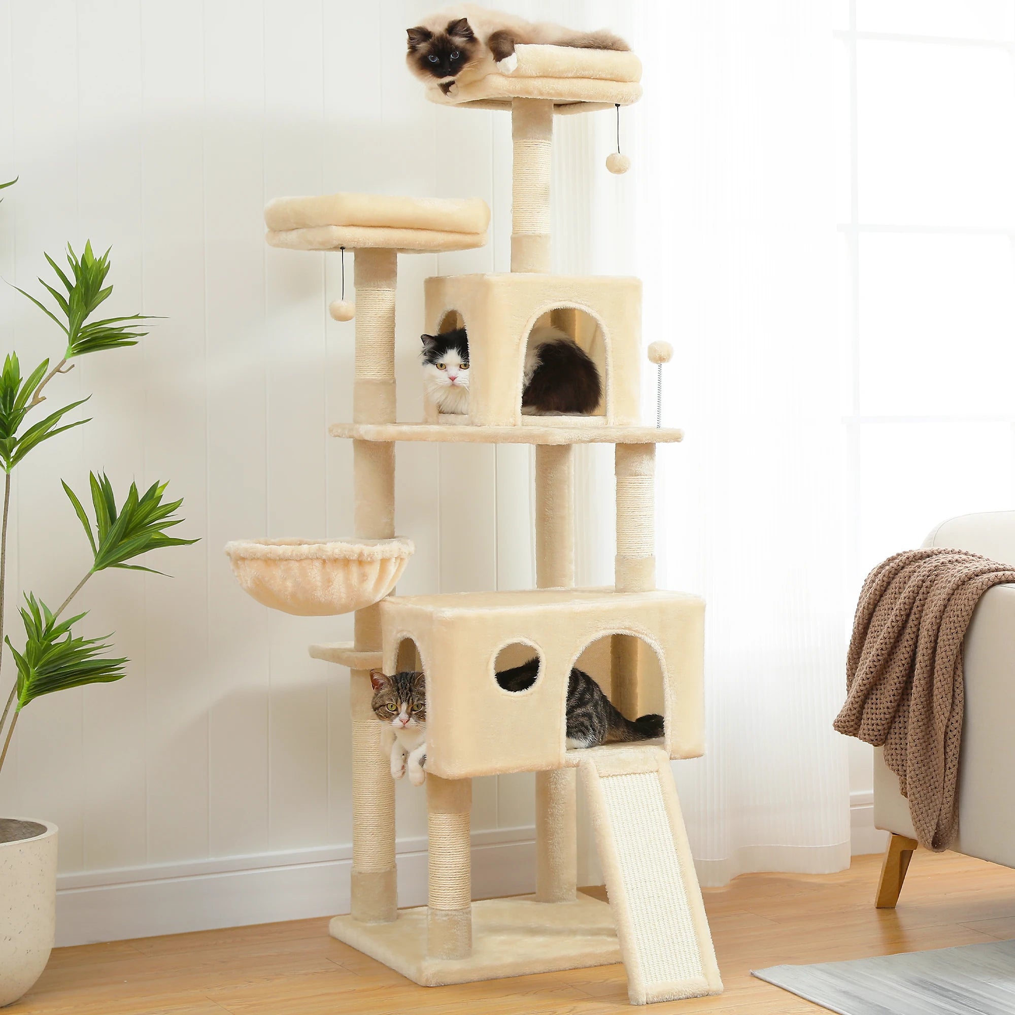 Cat Perch Tree House Condo
