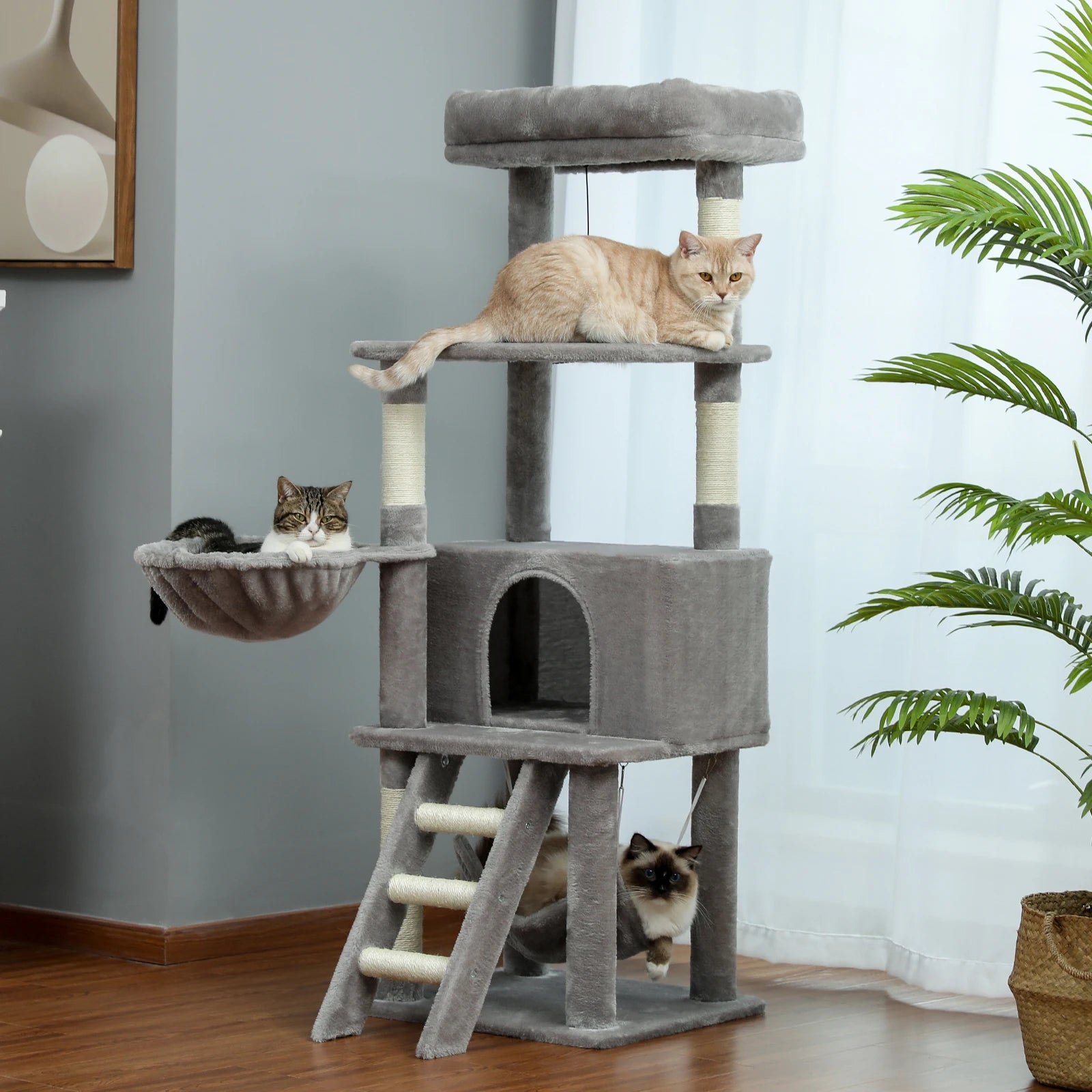 Cat Perch Tree House Condo