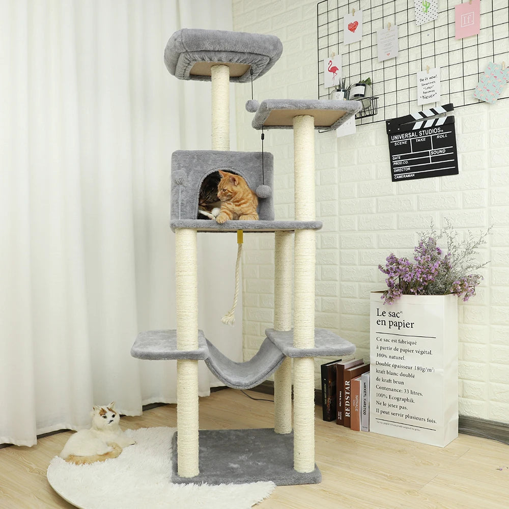 Cat Tree Condo Scratching Post House