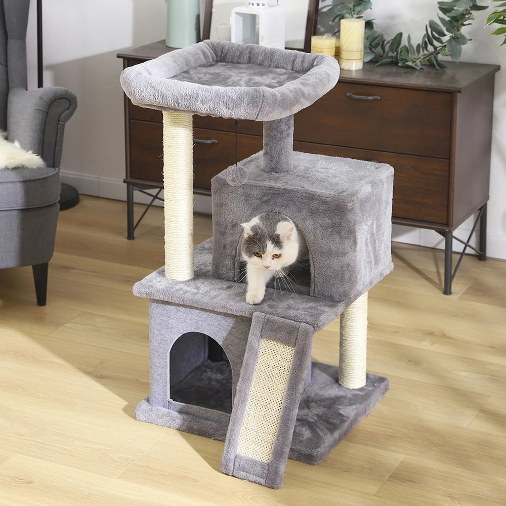 Cat Tree Condo Scratching Post House