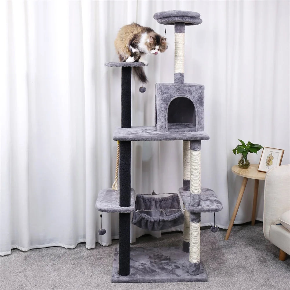 Cat Tree Condo Scratching Post House
