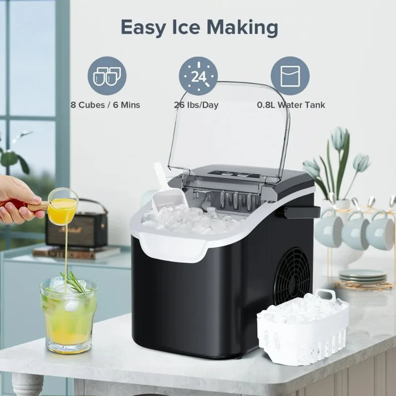 Portable Countertop Ice Maker