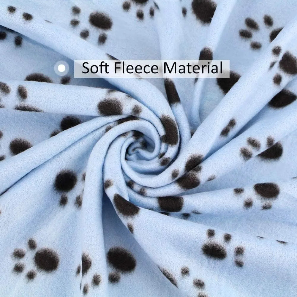6 Pack - Soft Fleece Blankets for Pets