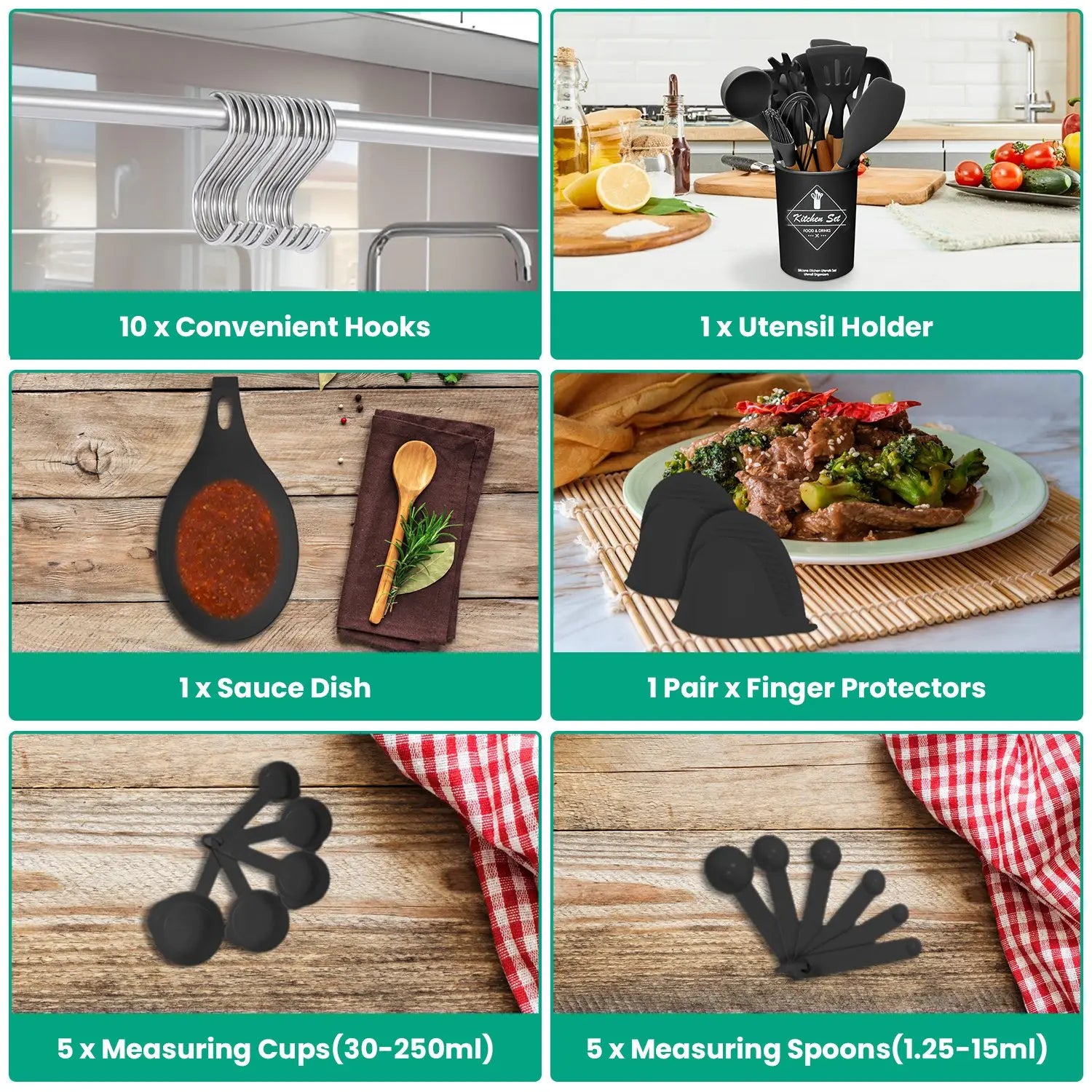 35Pcs Cookware Utensils Set