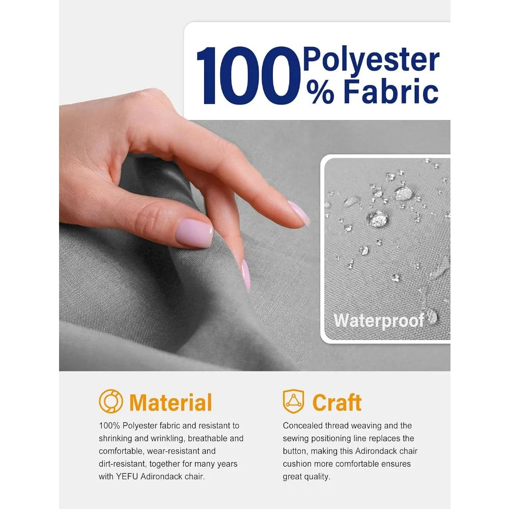 Adirondack Chair Cushion - 2pack