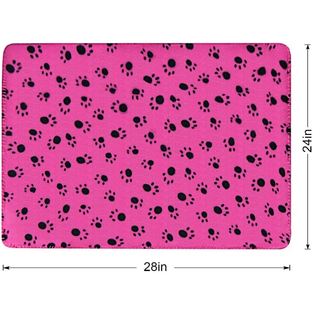 6 Pack - Soft Fleece Blankets for Pets