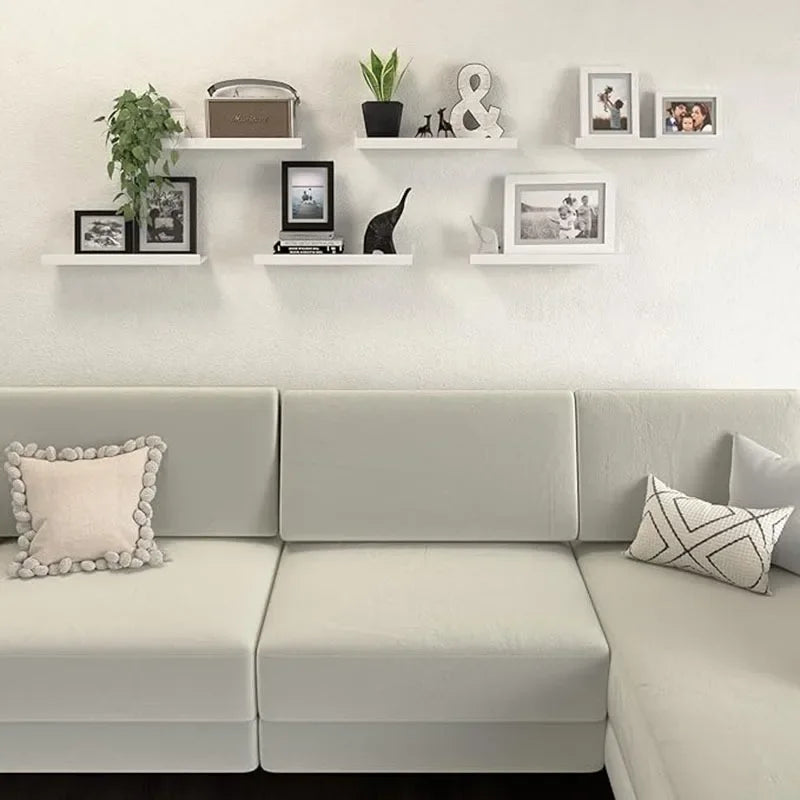 6 pieces -Solid Wood Shelfing       U-shaped hanging storage shelf   suitable for any room