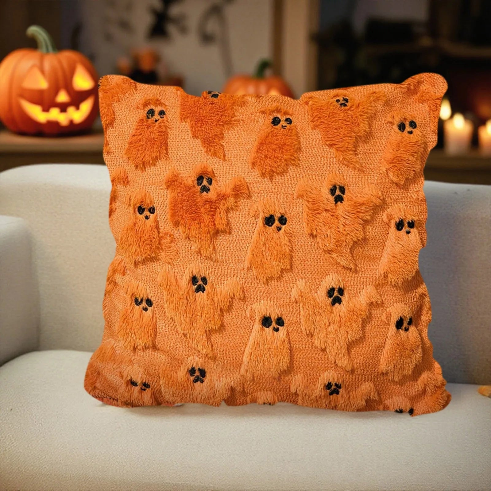 Halloween Printed Pillowcase Cover