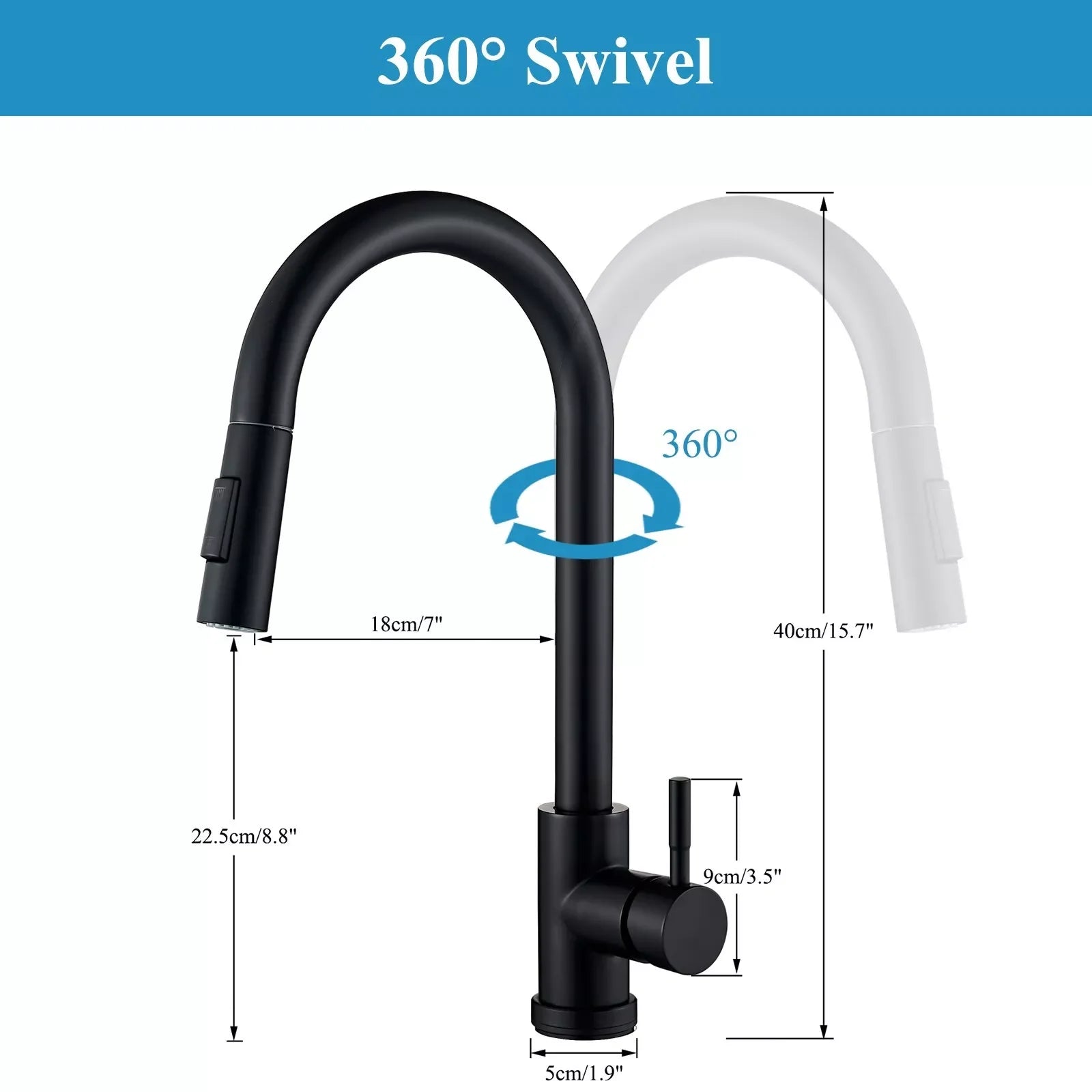 Touch Control Kitchen Faucet