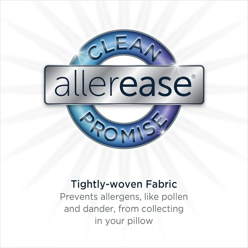 Organic Cotton Allergy Bed Pillow - 2 pack