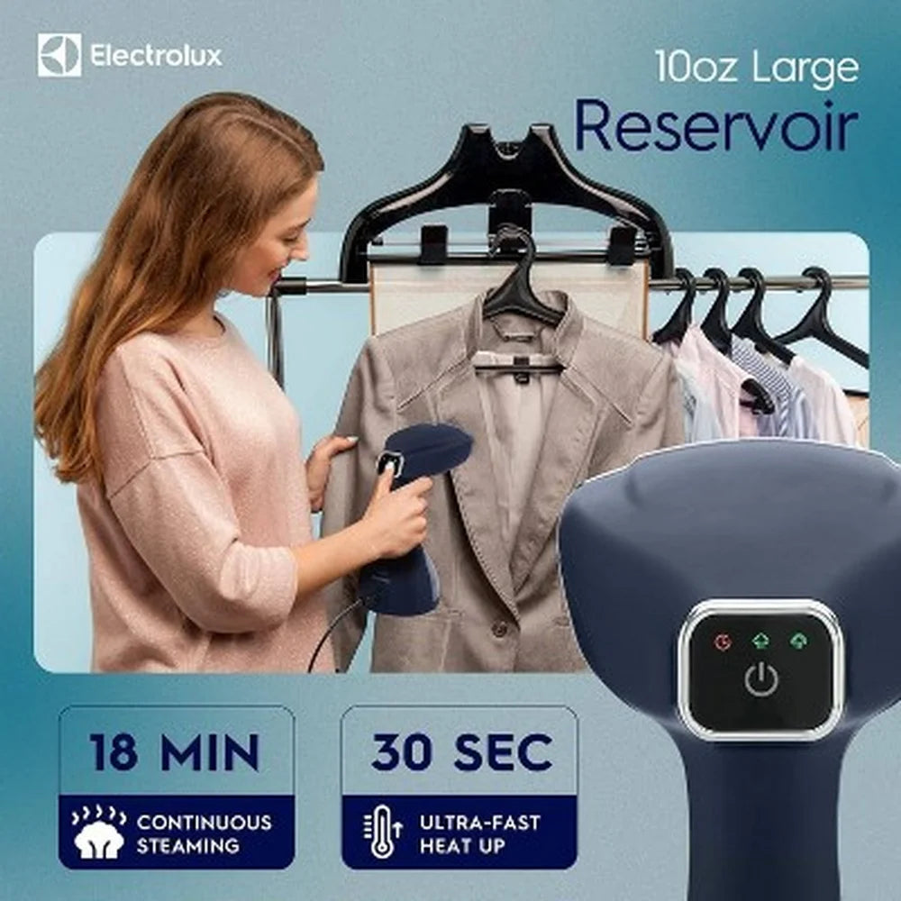 Compact Handheld Garment Steamer for Home or Travel