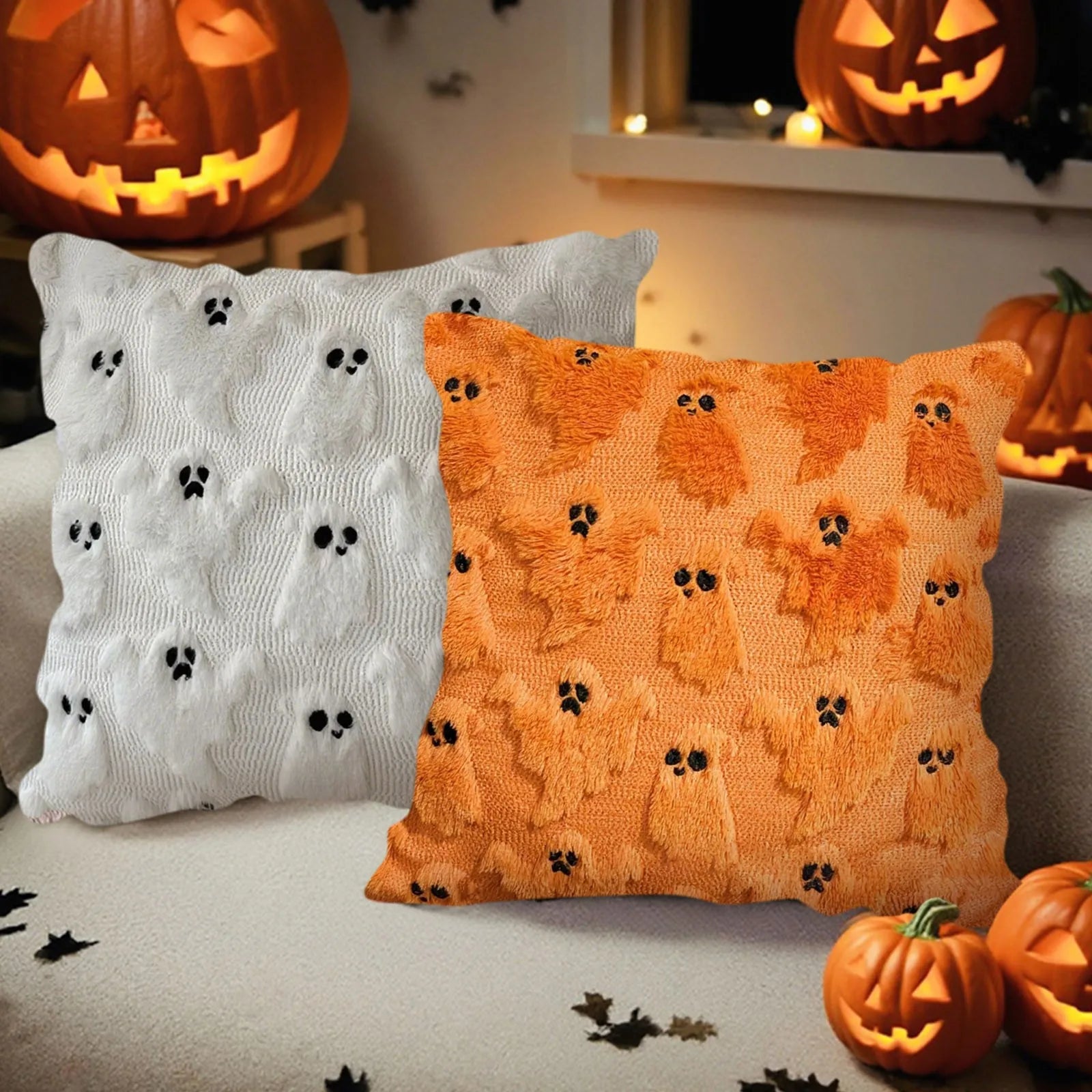 Halloween Printed Pillowcase Cover