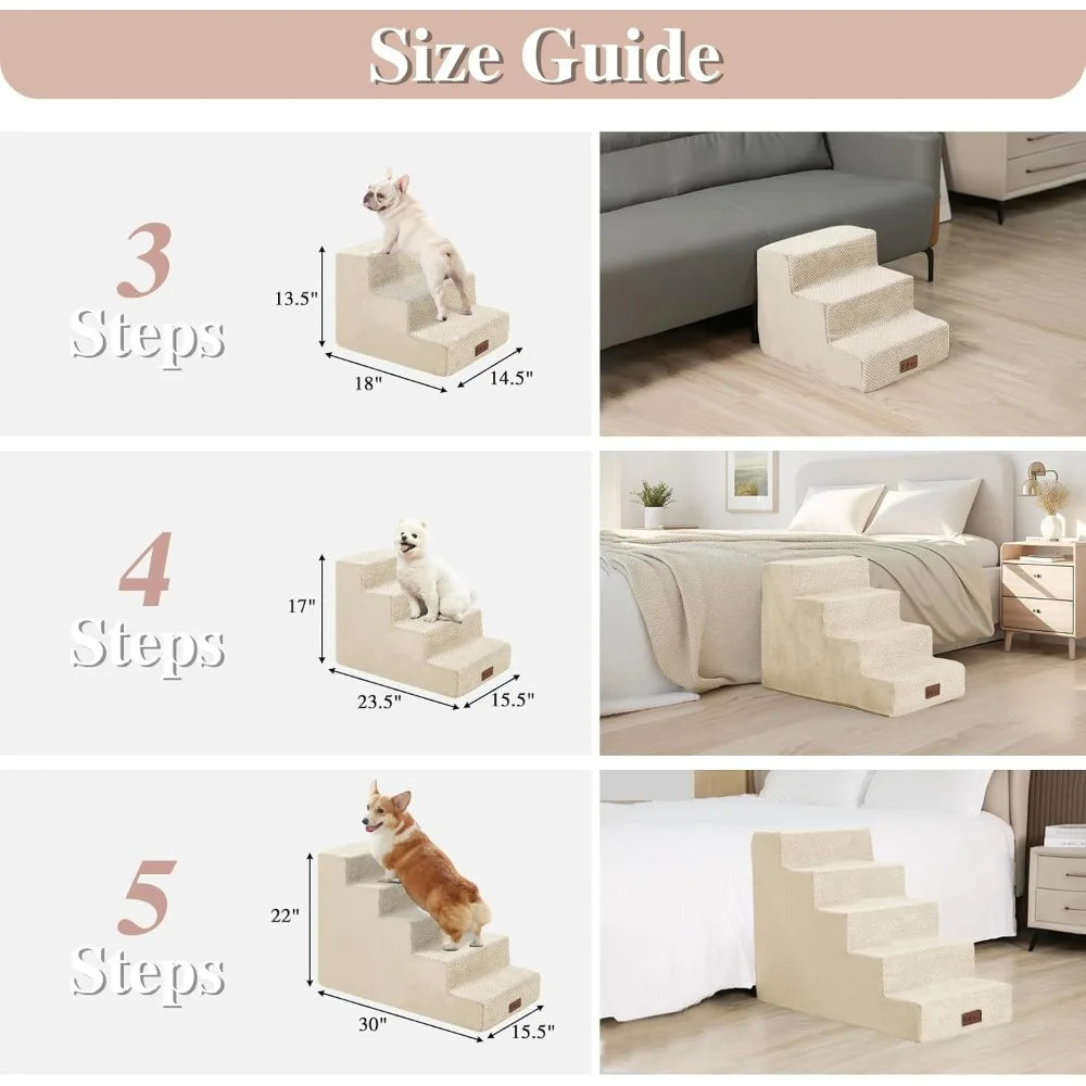5-Step Safety Dog Stairs