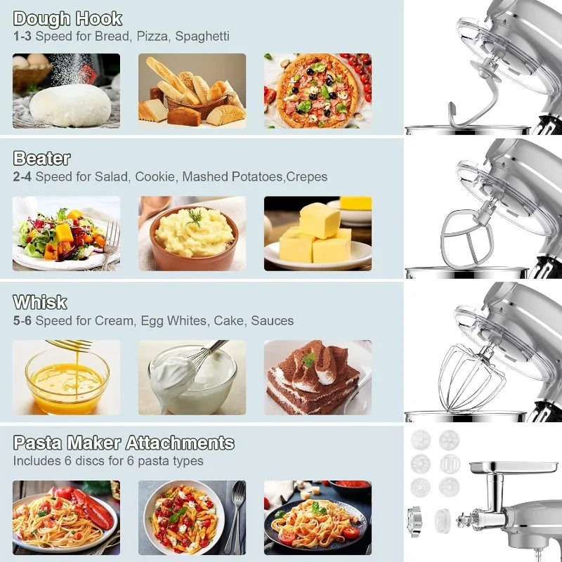 Stand Mixer, Multifunctional