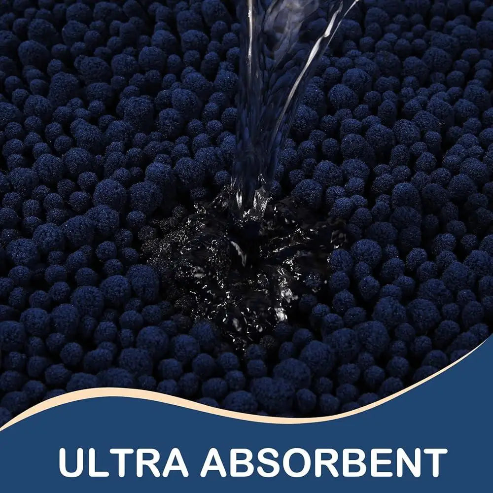 Ultra Soft Shaggy Non-Slip Bathroom Mat