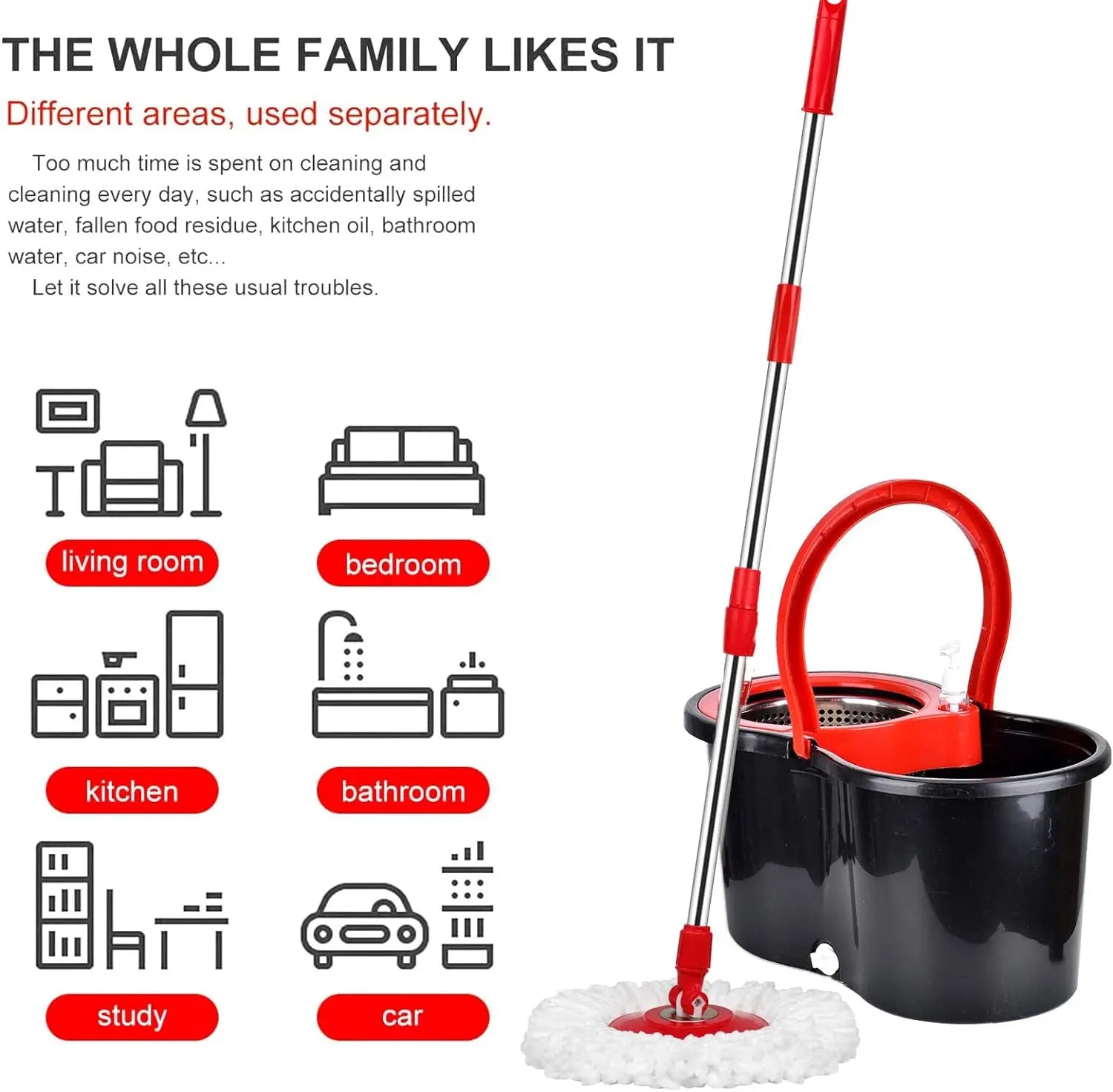 Spin Mop Bucket Set