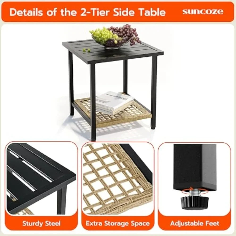 3 Piece Rocking Chair Furniture Set