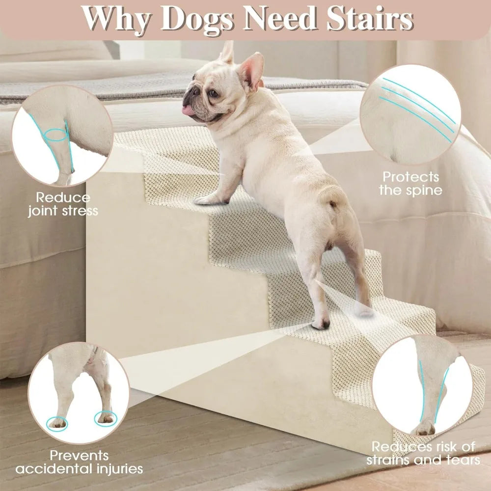 5-Step Safety Dog Stairs