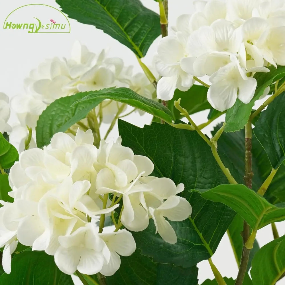 Artificial Hydrangea Tree - 2 Pack