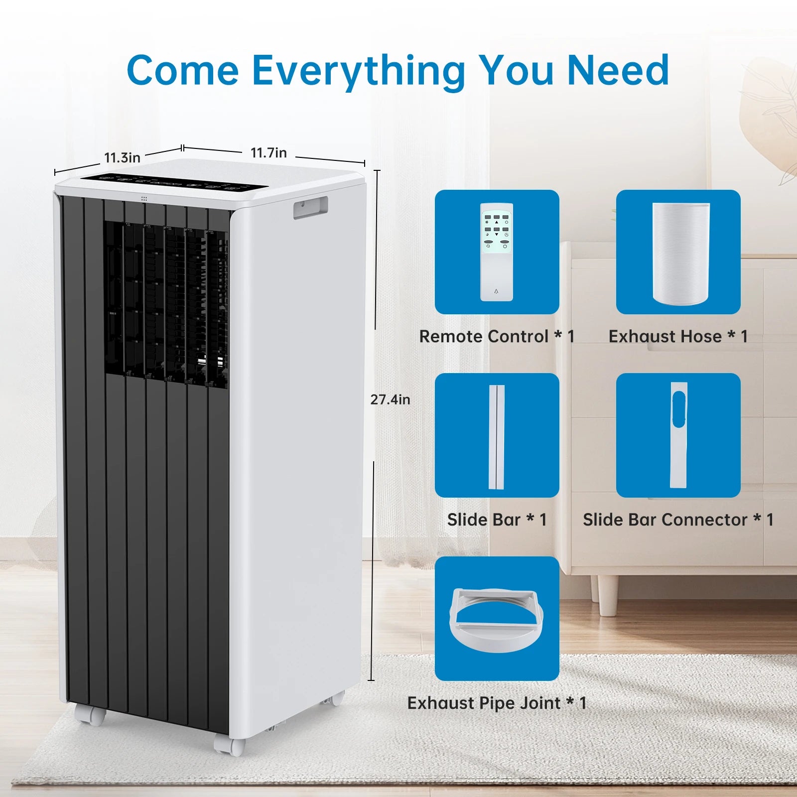 Portable Air Conditioner - for rooms between 250 to 350 sq ft