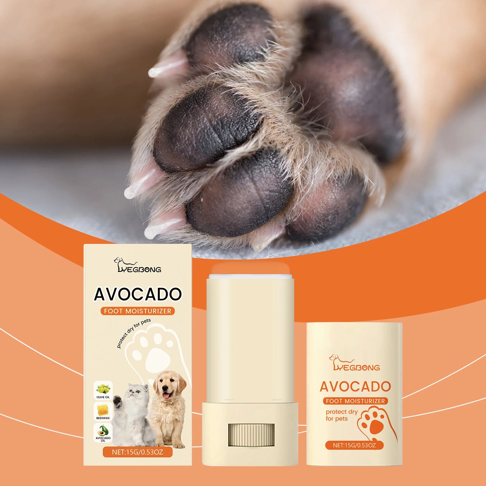 Pet Paw Care Moisturizing Balm