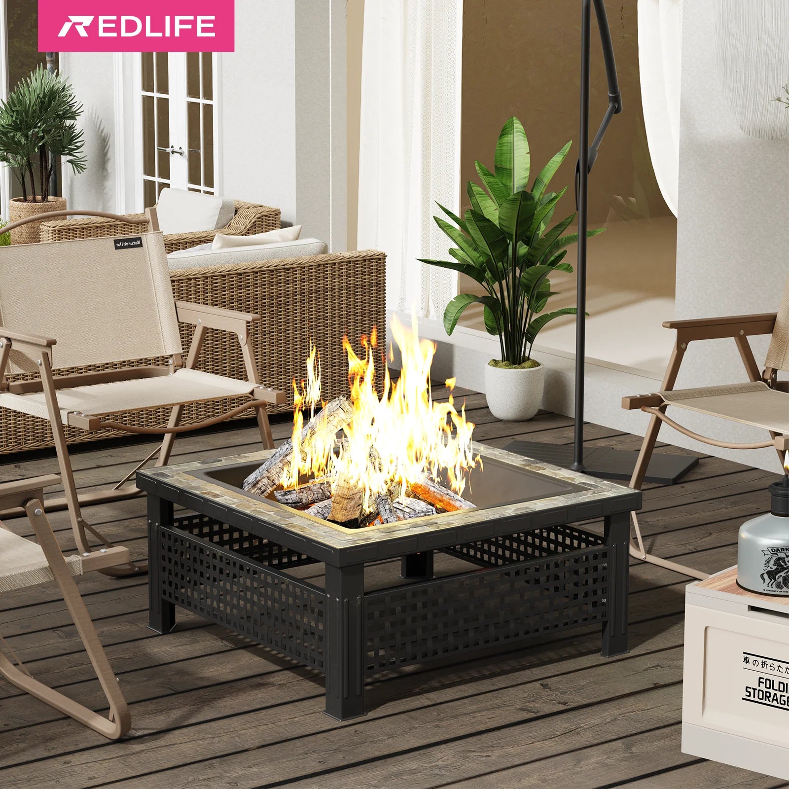 3-in-1 Multipurpose Firepit