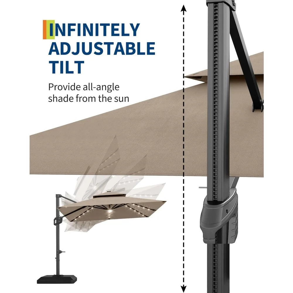 10' x 10' Heavy Duty Patio Umbrella