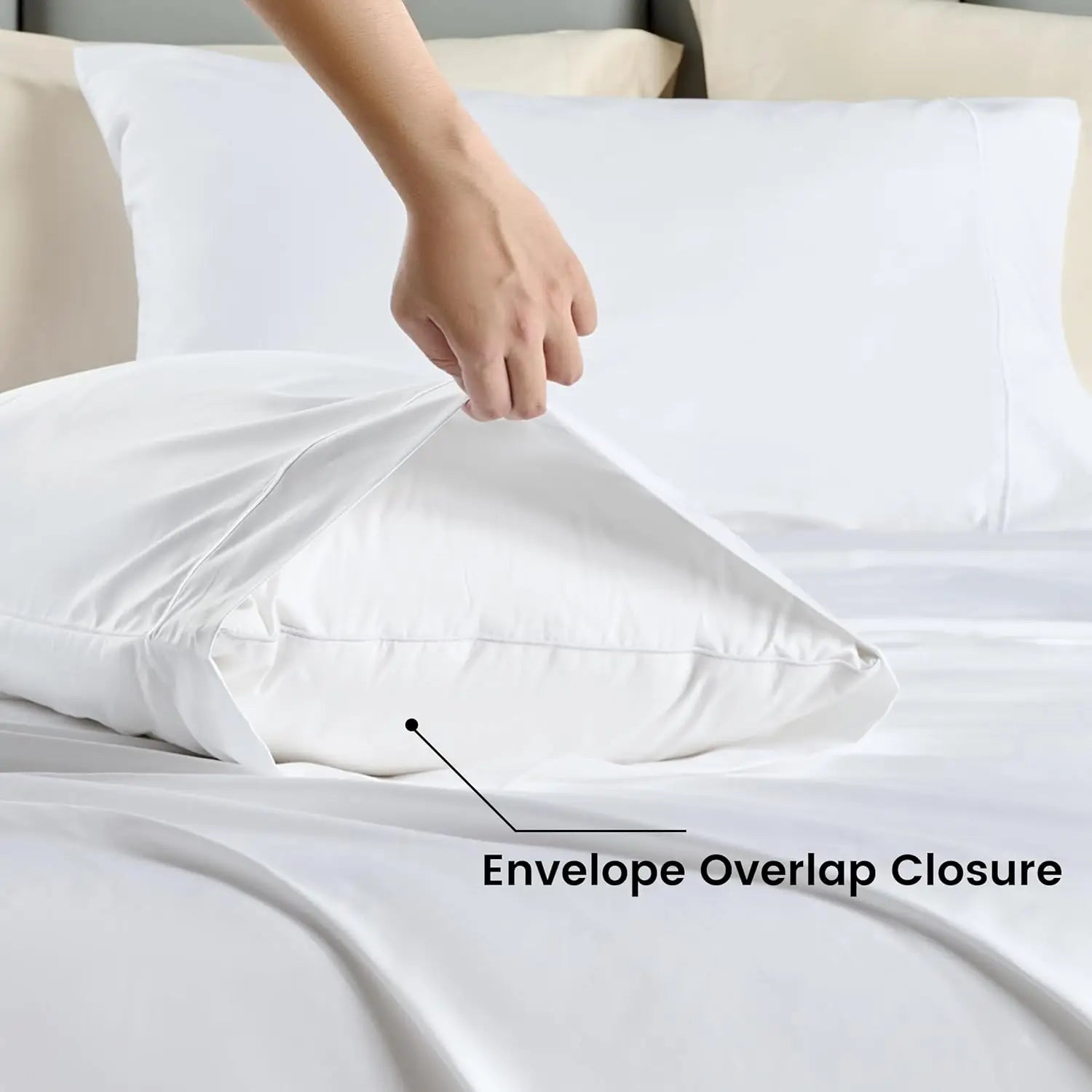 100% Egyptian Cotton 4 Pc Bed Sheet Set