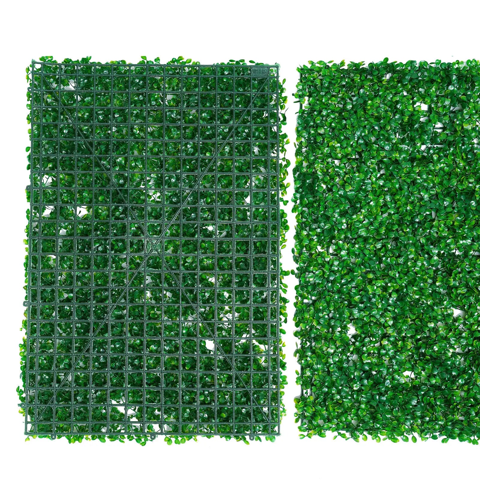 12Pcs Artificial Boxwood Mat Fence Hedge