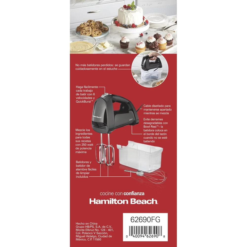 6 Speed Hand Mixer