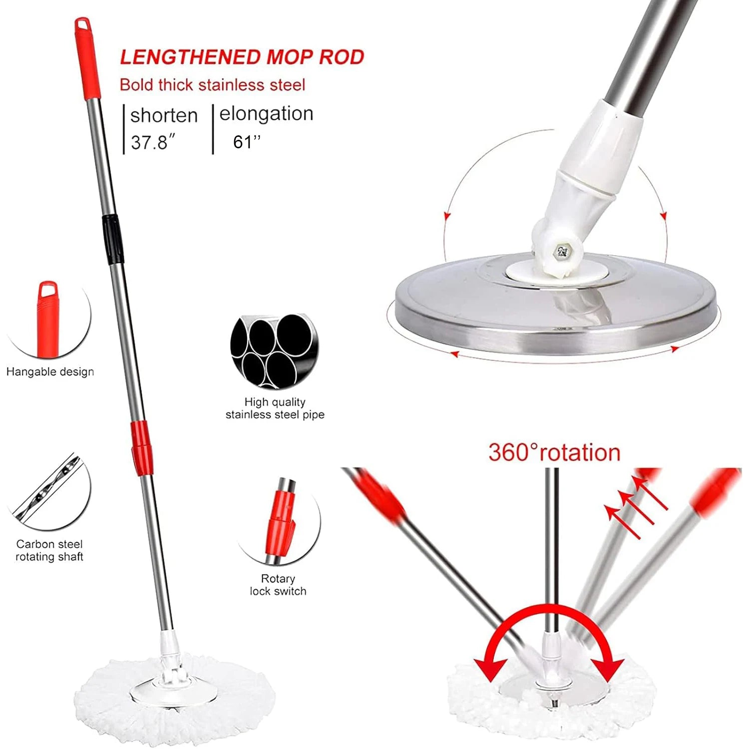 Spin Mop Bucket Set