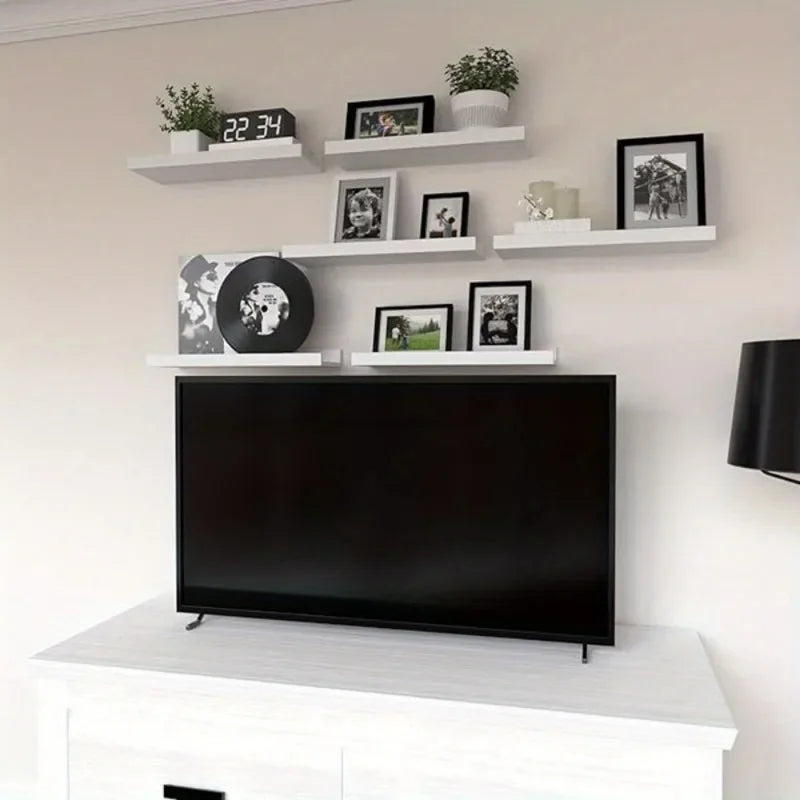 6 pieces -Solid Wood Shelfing       U-shaped hanging storage shelf   suitable for any room