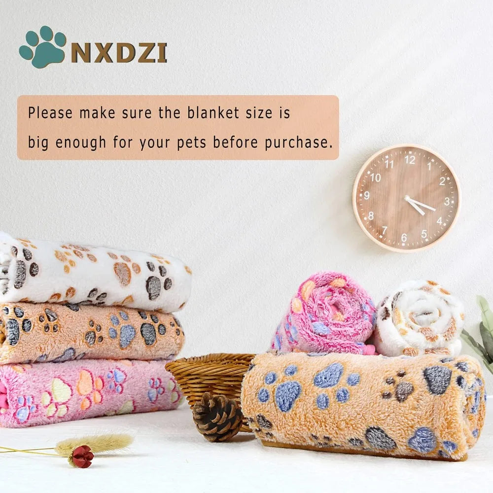 3 Pack - Large Washable Dog Blanket