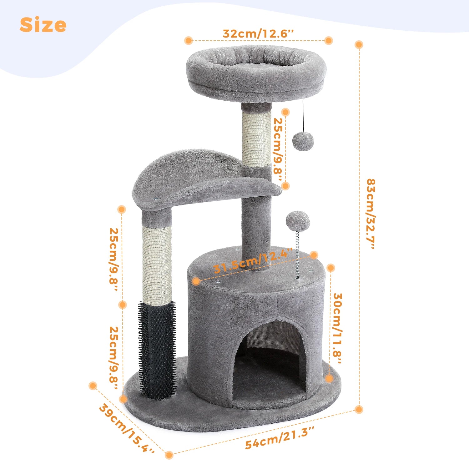 Cat Perch Tree House Condo