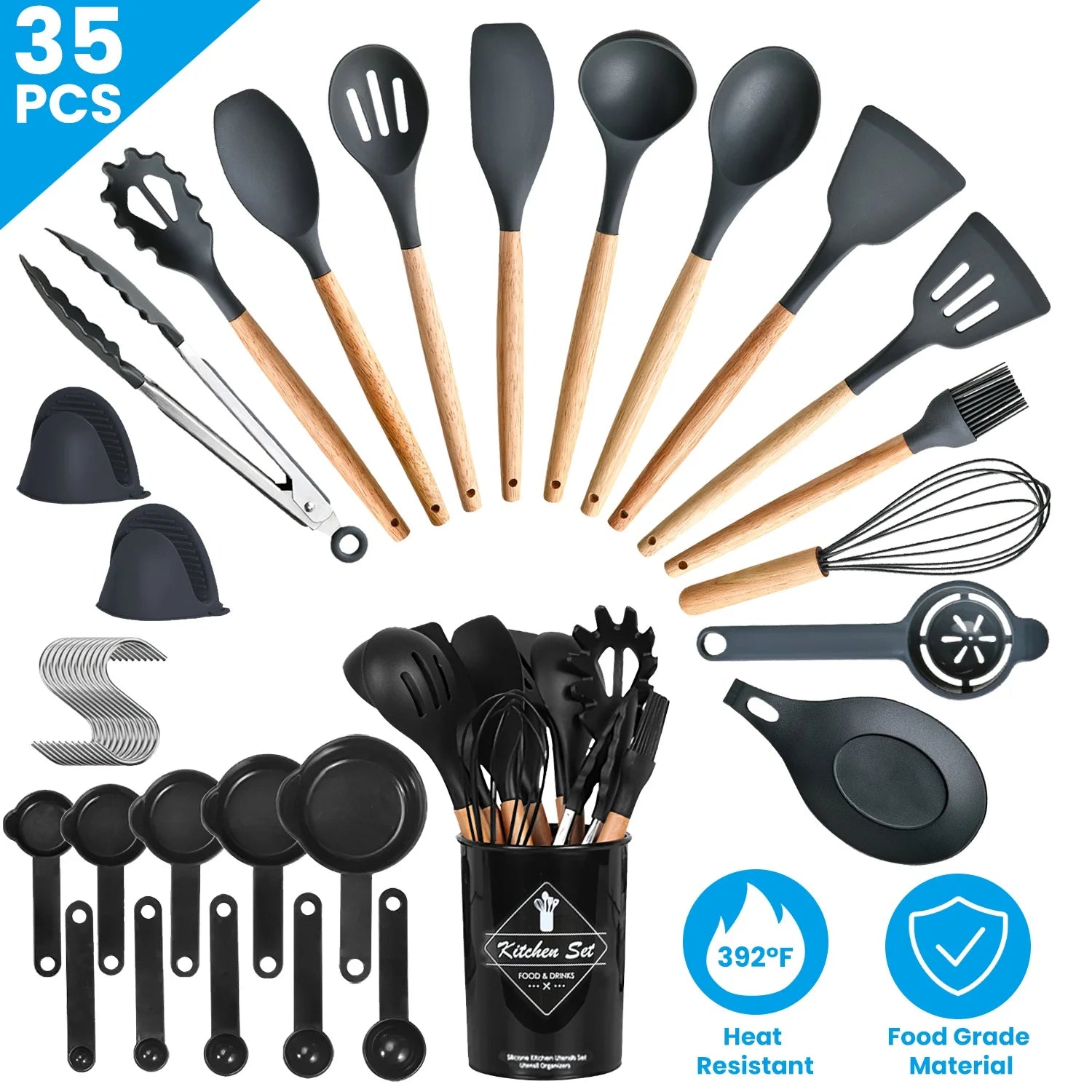 35Pcs Cookware Utensils Set