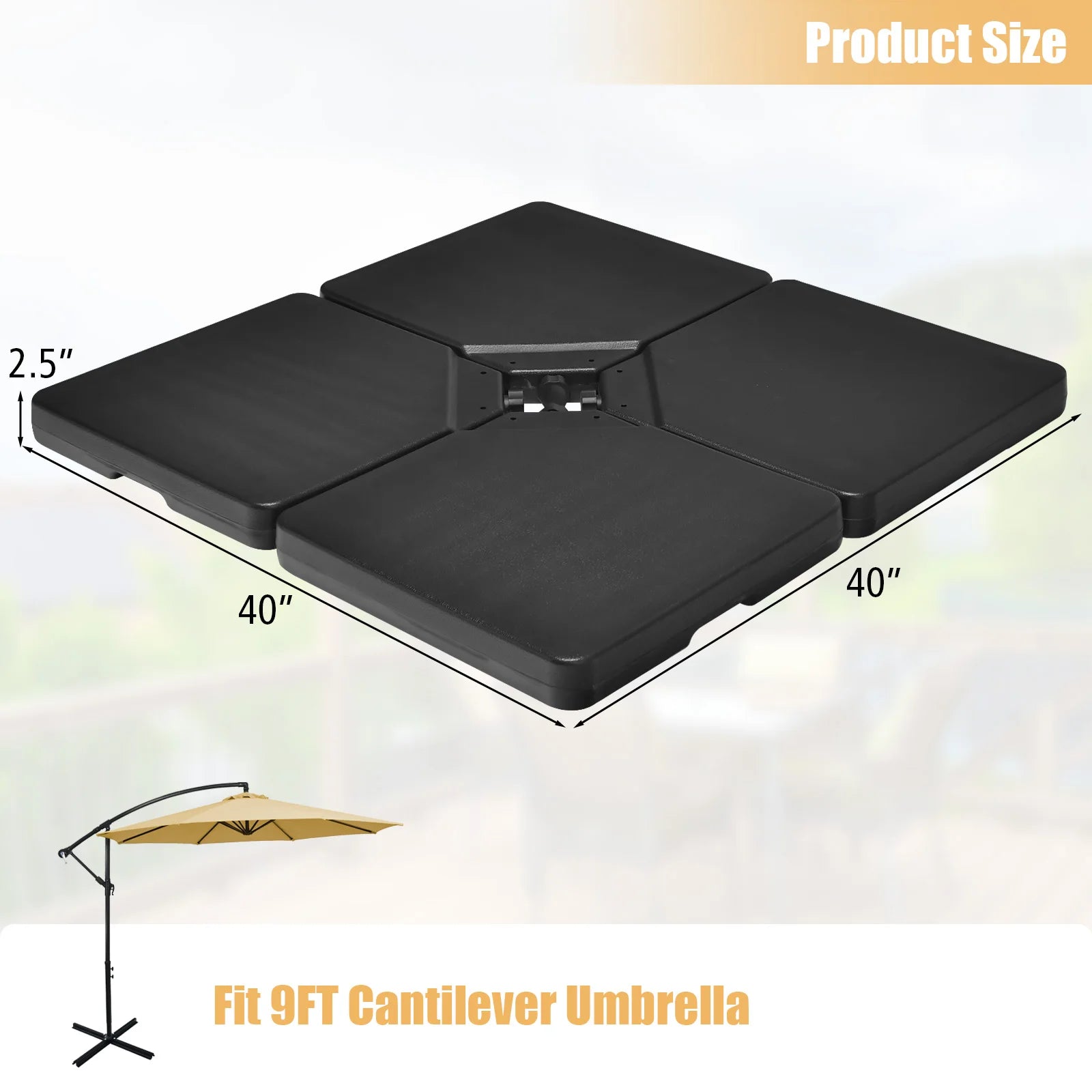 Heavy Duty Umbrella Base