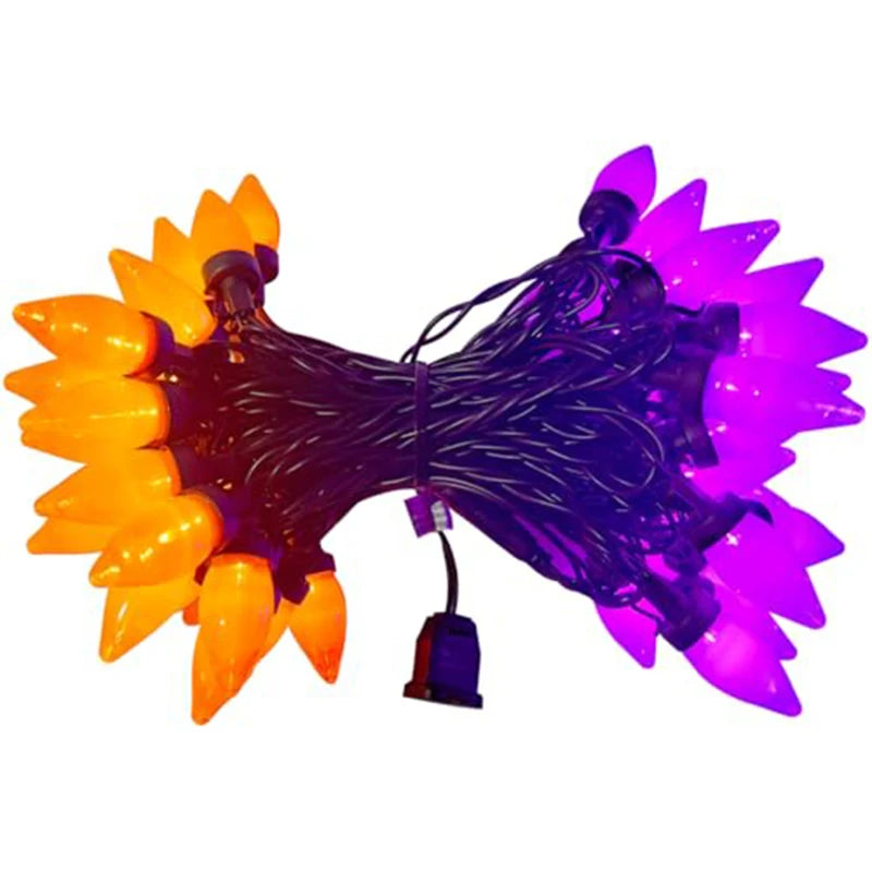 27ft Outdoor Holiday String Lights