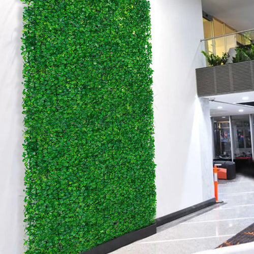 12Pcs Artificial Boxwood Mat Fence Hedge