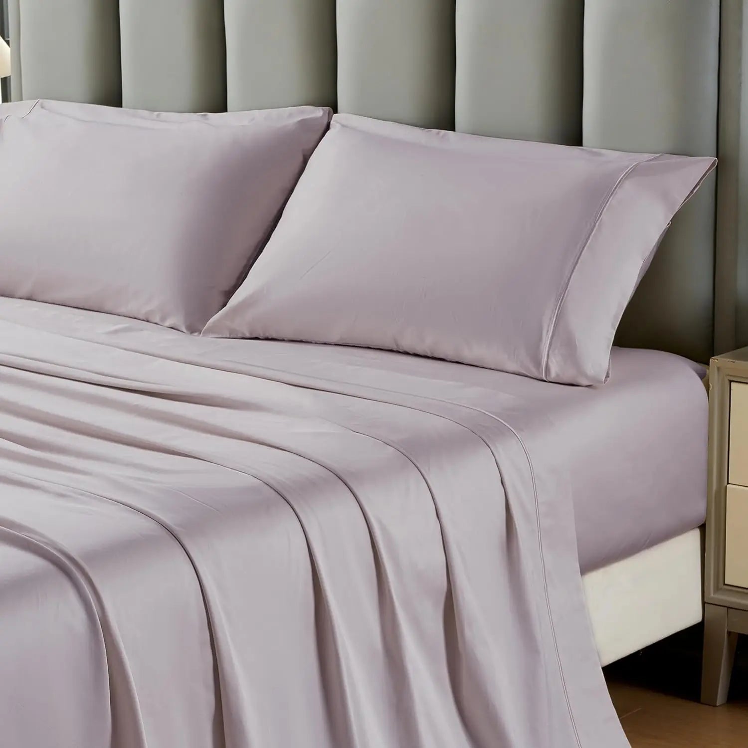 100% Egyptian Cotton 4 Pc Bed Sheet Set