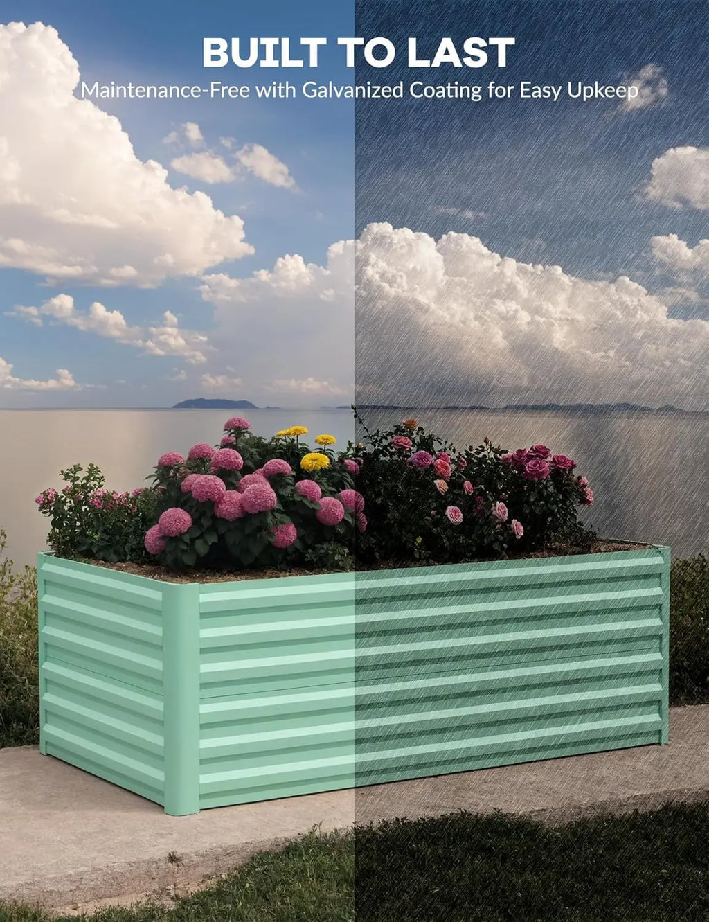 Galvanized Raised Garden Bed