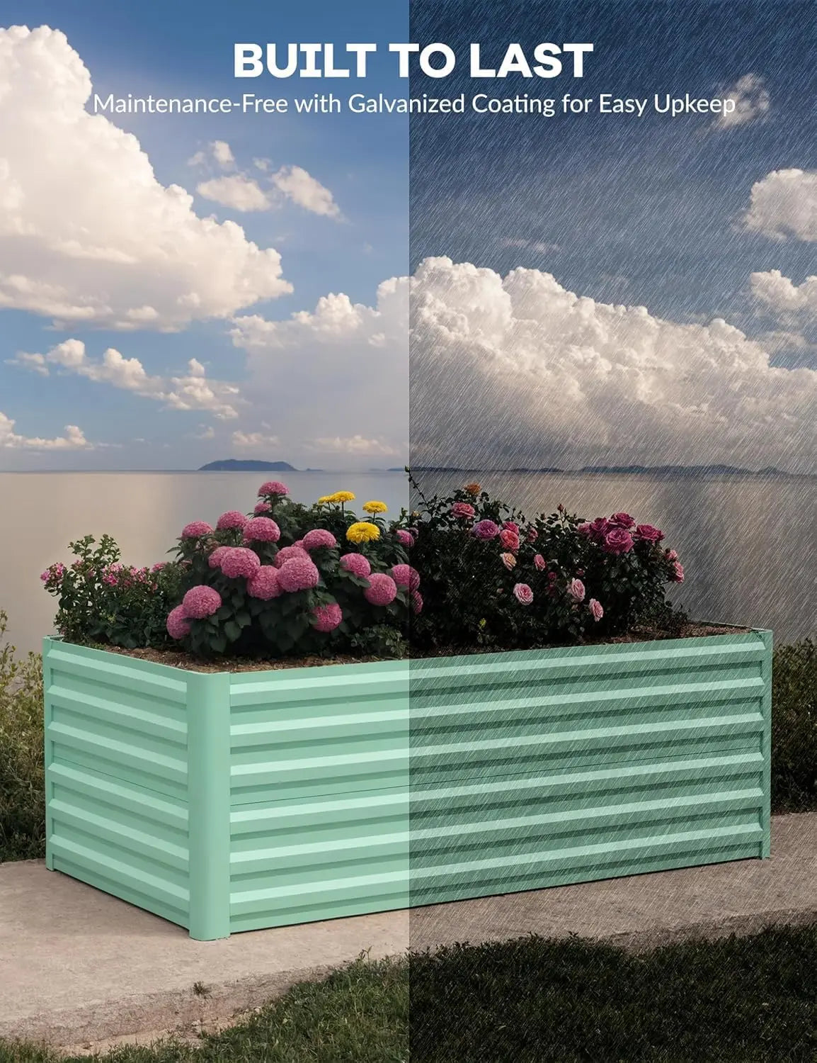 Galvanized Raised Garden Bed