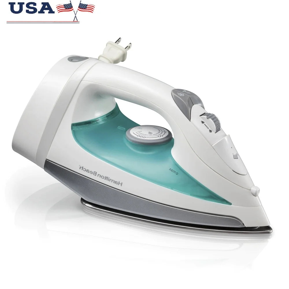 Stainless Steel Steam Iron with Retractable Cord