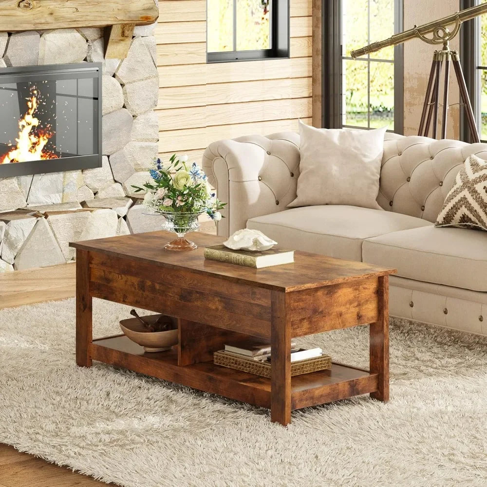 Large Storage Capacity Coffee Table