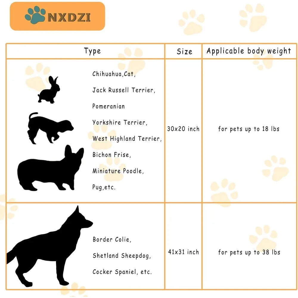 3 Pack - Large Washable Dog Blanket