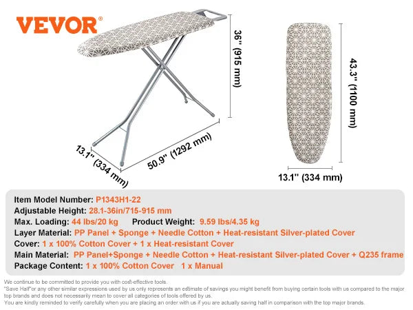 Full - Size Ironing Board